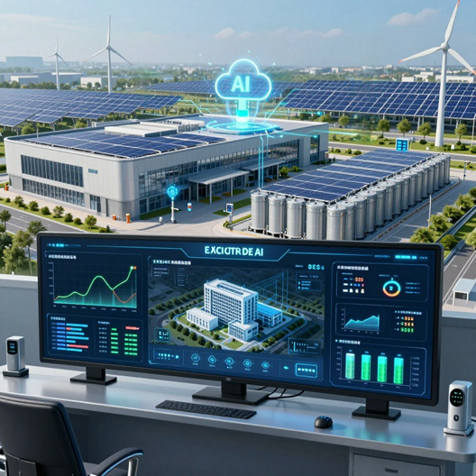 پروژه سیستم هوشمند مدیریت انرژی ساختمان‌ها و صنایع (AI Smart Energy Management)